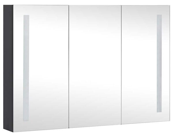 LED koupelnová skříňka se zrcadlem 89 x 14 x 62 cm
