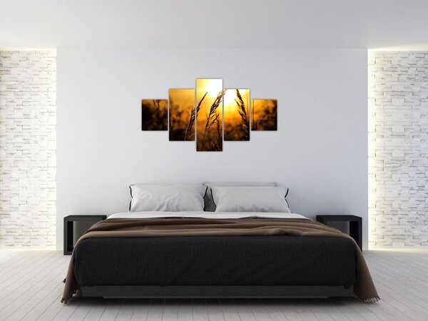 Obraz zapadajícího slunce (125x70 cm)