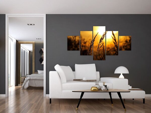 Obraz zapadajícího slunce (125x70 cm)