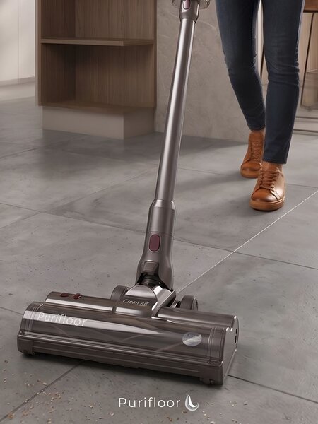 Tyčový vysavač Clean Air Optima Purifloor Vertica Dock s UV sterilizací a stanicí