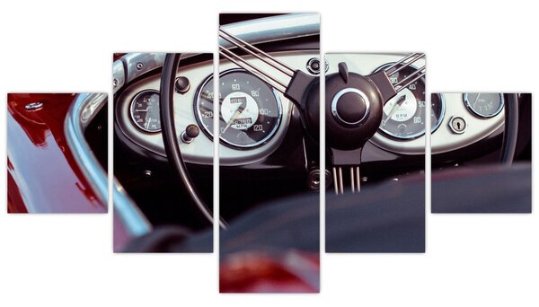 Obraz - Detail automobilu (125x70 cm)
