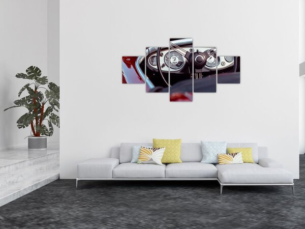 Obraz - Detail automobilu (125x70 cm)