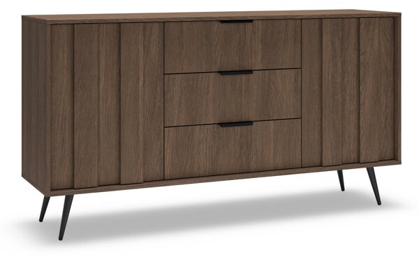 Komoda s šuplíky Flaro 153 cm - dub dunin