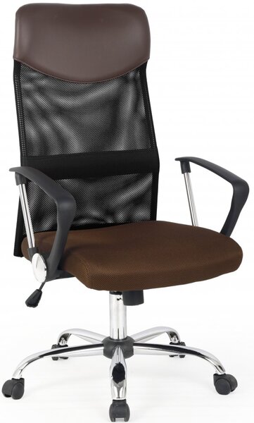 Kancelářská židle VIRE (tmavě hnědá)