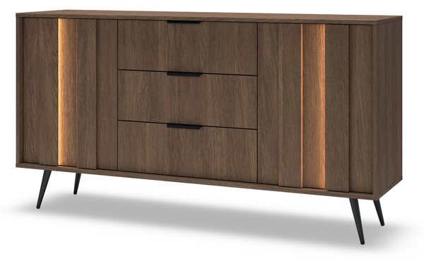 Komoda s šuplíky Flaro 153 cm - dub dunin