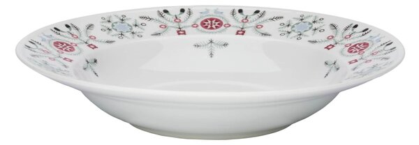 Porcelánový hluboký talíř Swedish Grace Winter Ø 25 cm