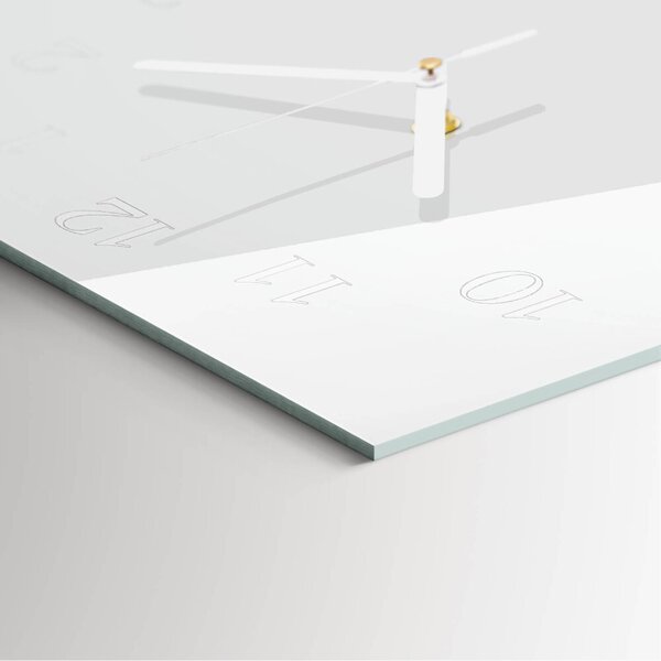 Skleněné hodiny vertikální Křivka zsppb-30x60-00058256