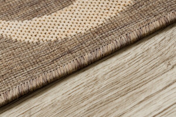 Koberec SIZAL FLOORLUX 20221 coffee / mais
