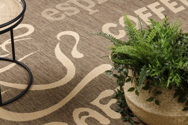 Koberec SIZAL FLOORLUX 20221 coffee / mais
