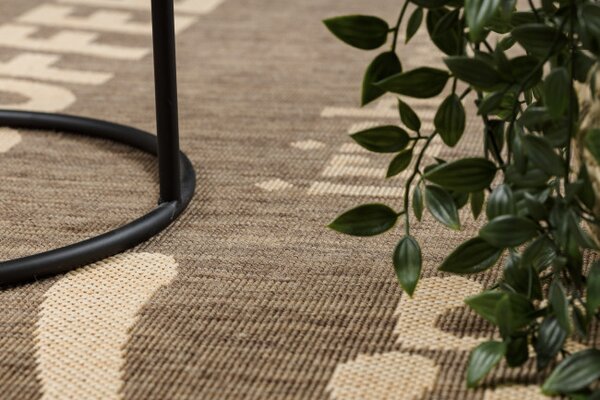 Koberec SIZAL FLOORLUX 20221 coffee / mais