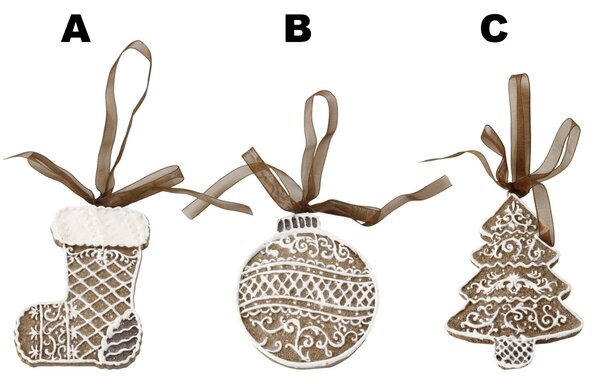 Vánoční ozdoba Noël Ornament A - punčocha