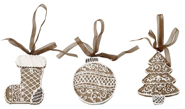 Vánoční ozdoba Noël Ornament A - punčocha