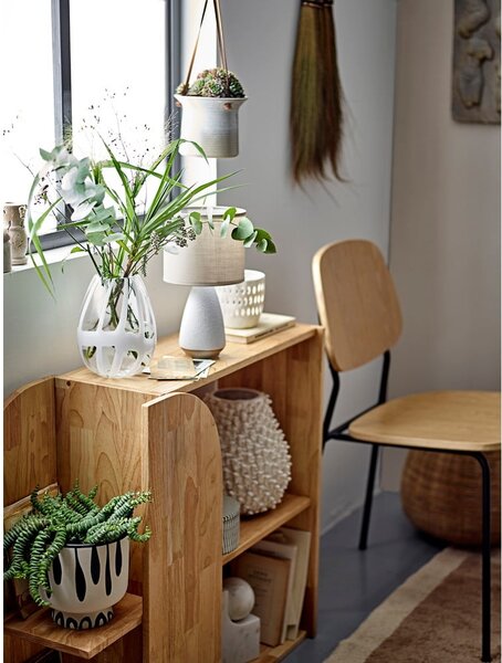 Bílá/béžová stolní lampa s textilním stínidlem (výška 27,5 cm) Paprica – Bloomingville