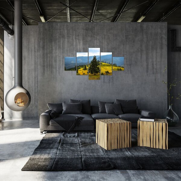 Obraz - Horská louka (125x70 cm)
