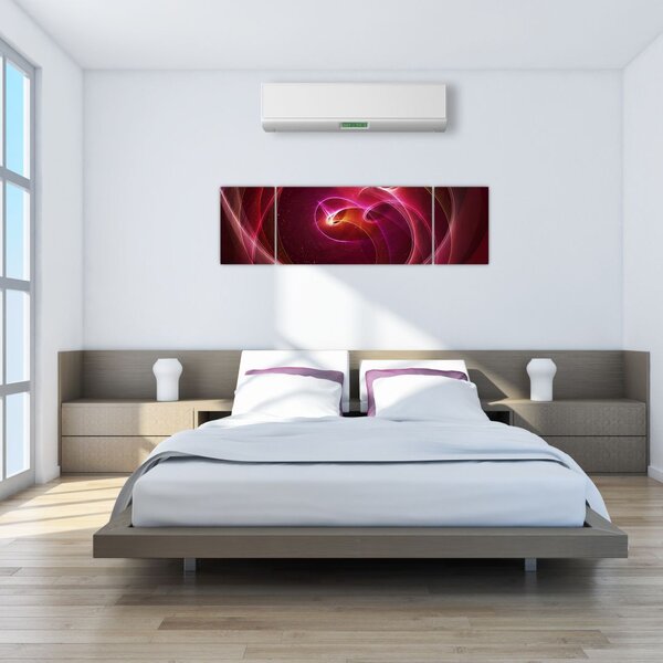 Obraz - Světelné linky (170x50 cm)