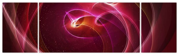 Obraz - Světelné linky (170x50 cm)