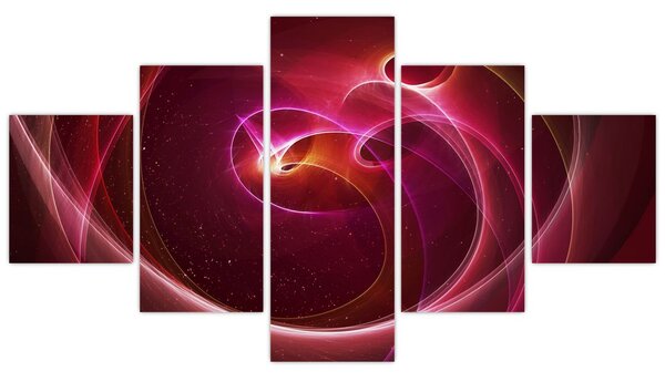 Obraz - Světelné linky (125x70 cm)