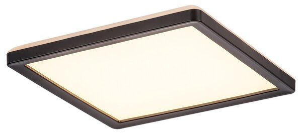 Rabalux 7775 LED venkovní stropnice Inverness 1x15W | 1190lm | 2700-6500K | IP44 - dálkové ovládání, stmívatelné, noční režim, WiFi, časovač, černá