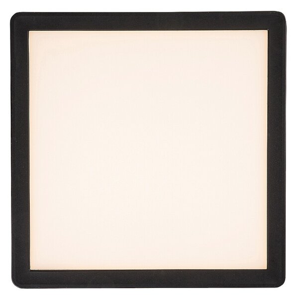 Rabalux 7775 LED venkovní stropnice Inverness 1x15W | 1190lm | 2700-6500K | IP44 - dálkové ovládání, stmívatelné, noční režim, WiFi, časovač, černá