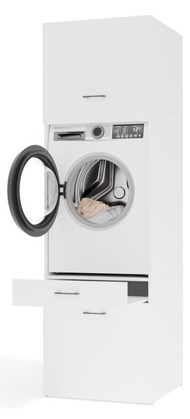 TP Living Nástavec na koupelnovou skříňku Pola 64 cm bílý