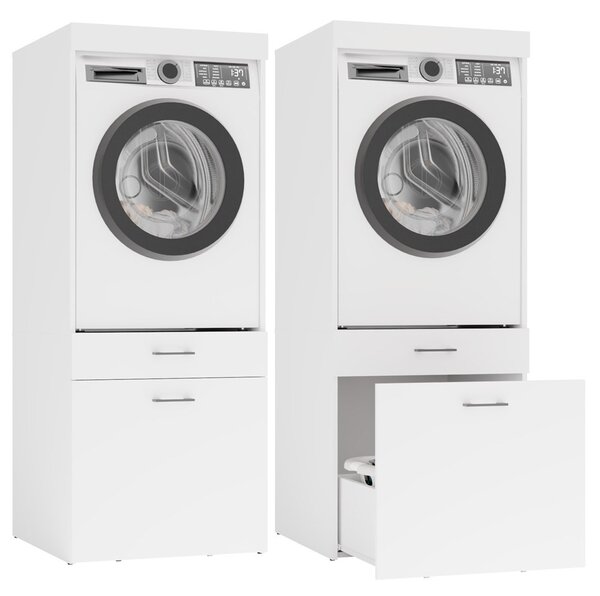 TP Living Koupelnová skříňka na pračku POLA 2S 64 cm bílá