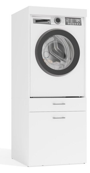 TP Living Koupelnová skříňka na pračku POLA 2S 64 cm bílá