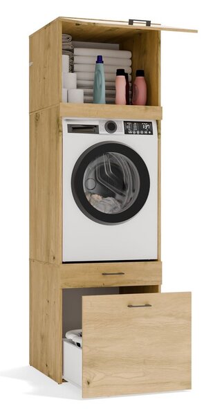 TP Living Nástavec na koupelnovou skříňku Pola 64 cm dub Artisan