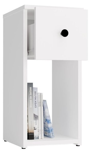 TP Living Noční stolek Tomi 25 1S 25 cm bílý