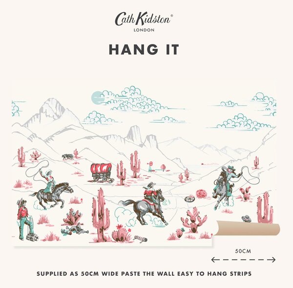 Vliesová obrazová tapeta na zeď, Cowgirls, 127727FXST, Cath Kidstone