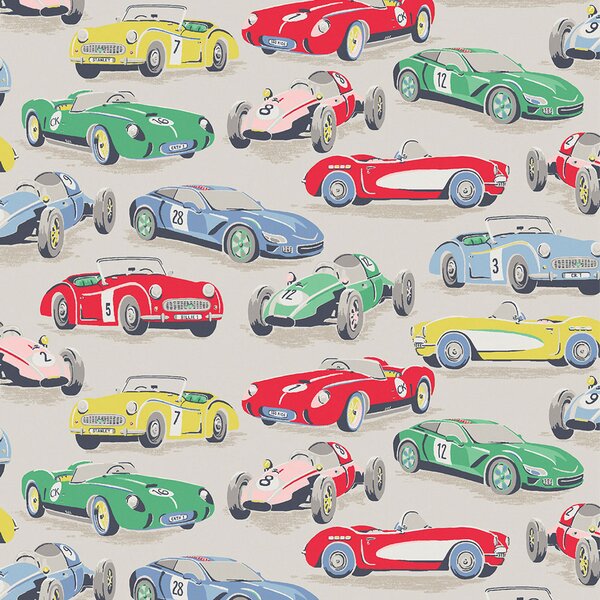 Vliesová tapeta na zeď, šedá, auta, 125535, Cath Kidstone