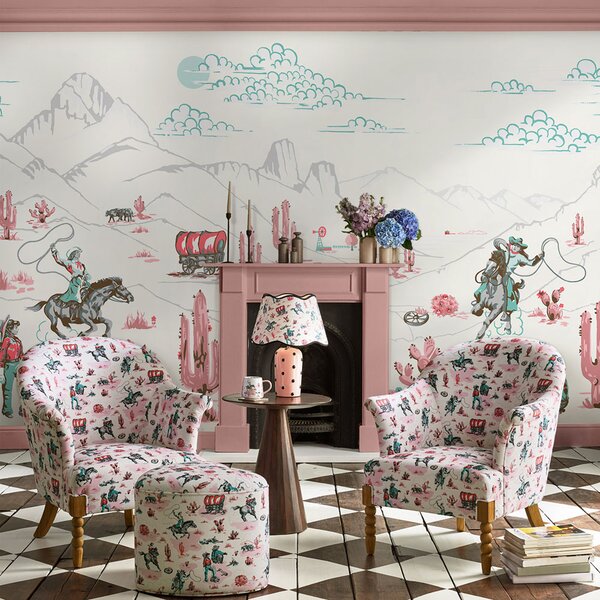 Vliesová obrazová tapeta na zeď, Cowgirls, 127727FXST, Cath Kidstone