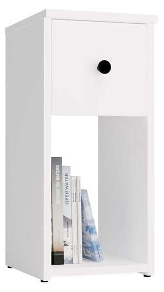 TP Living Noční stolek Tomi 25 1S 25 cm bílý