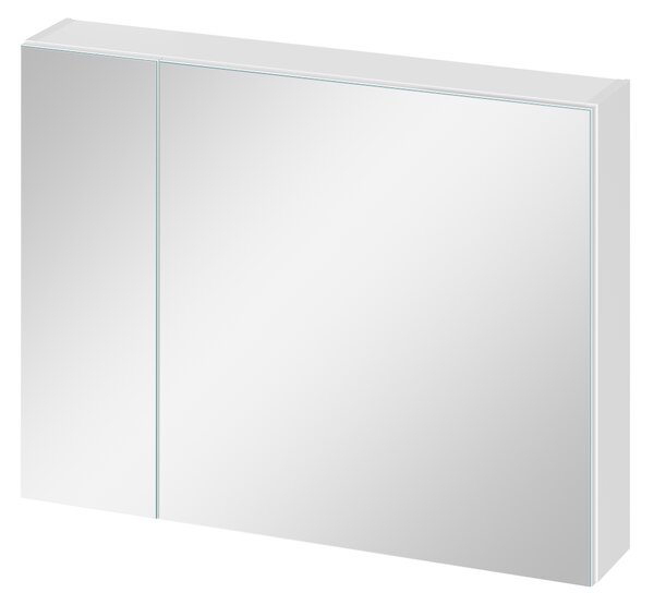 Cersanit Ovida skříňka 79.4x14.1x59.2 cm se zrcadlem bílá S1058-008