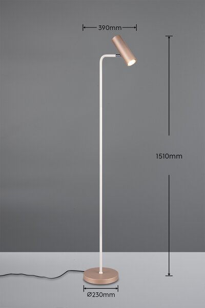 Trio T412400165 stojací lampa MARLEY GU10