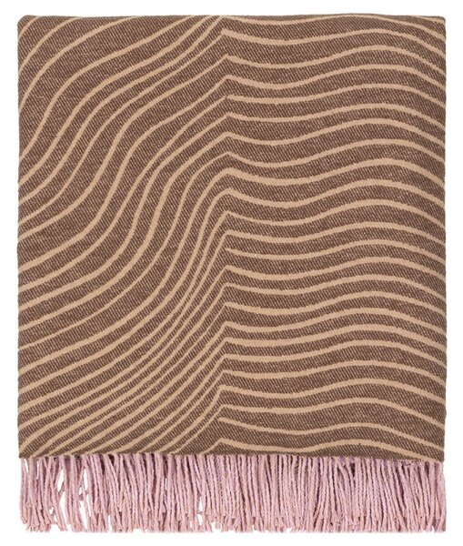 Marimekko Deka Gabriel Näkki 130x170, růžovo-hnědá