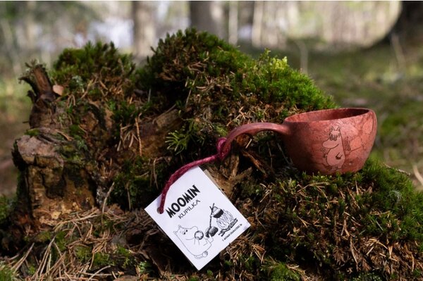 Kupilka Hrnek kuksa Kupilka Snorkmaiden 0,12l, červený