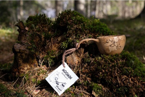 Kupilka Hrnek kuksa Kupilka Moomin 0,12l, hnědý