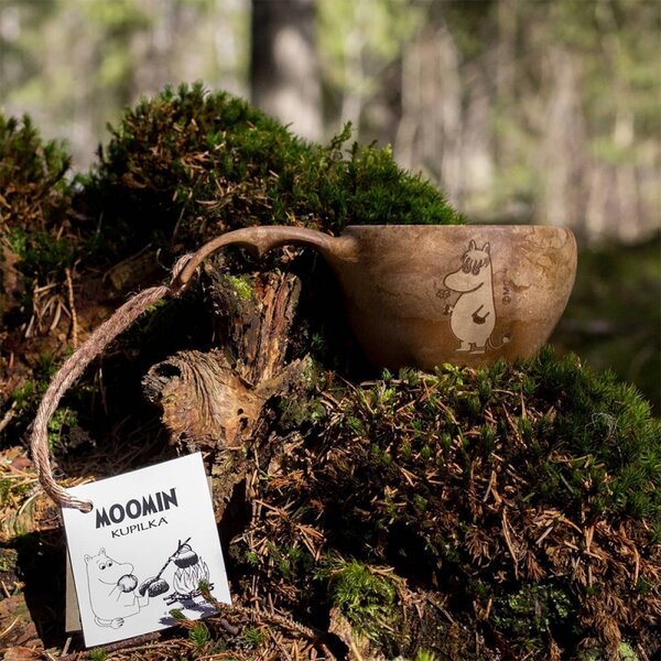 Kupilka Hrnek kuksa Kupilka Snorkmaiden 0,21l, hnědý
