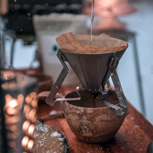 Kupilka Hrnek kuksa Kupilka Snufkin 0,37l, hnědý