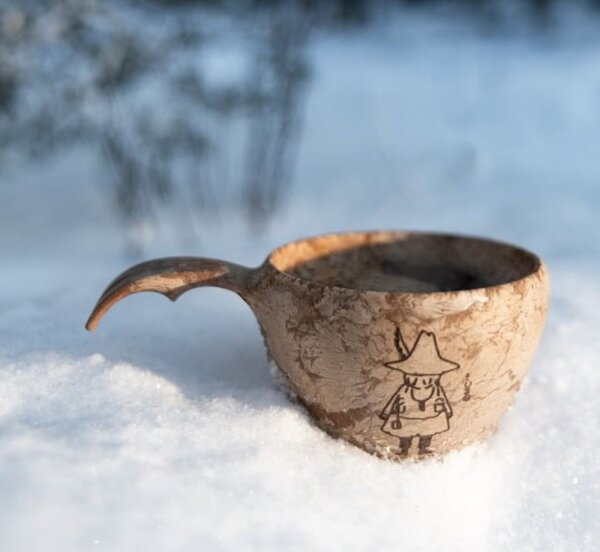 Kupilka Hrnek kuksa Kupilka Snufkin 0,37l, hnědý