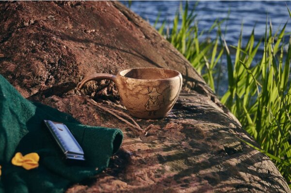 Kupilka Hrnek kuksa Kupilka Snufkin 0,37l, hnědý