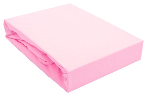 Přiléhavá ochranná plachta Čl. SG 005/60x120 SVĚTLERŮŽOVÁ