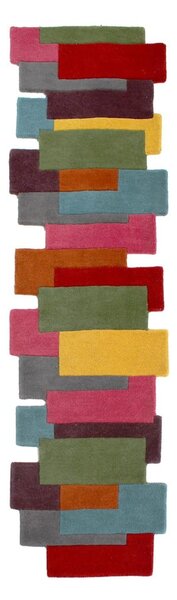Vlněný běhoun Flair Rugs Collage, 66 x 300 cm
