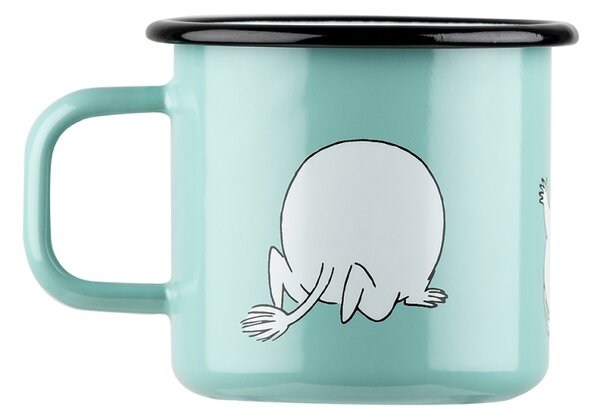 Muurla Hrnek Moomin 0,37l, smalt / mátový