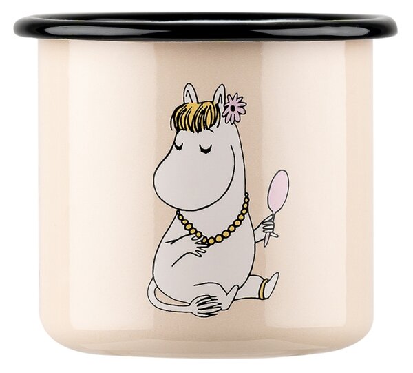 Muurla Hrnek Snorkmaiden 0,37l, smalt / béžový