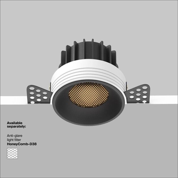 Vestavné svítidlo Round 12W IP 20 DL058-12W3K-TRS-B - MAYTONI