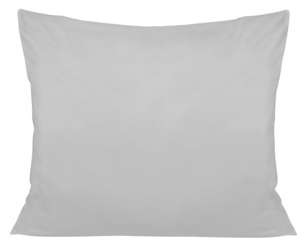 SATÉNOVÝ POVLAK NA POLŠTÁŘ 024 SVĚTLE 50X60 CM ŠEDÁ