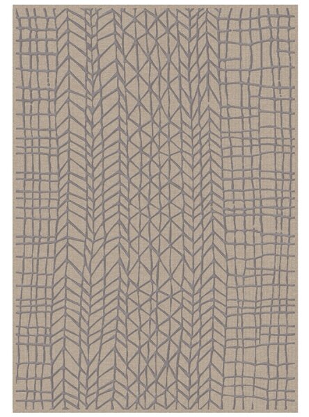 VM-Carpet Koberec Lastu, béžovo-stříbrný