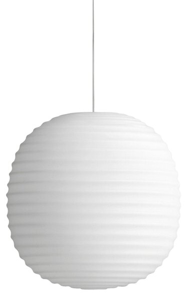 NEW WORKS Závěsné svítidlo Lantern, Small, White Opal