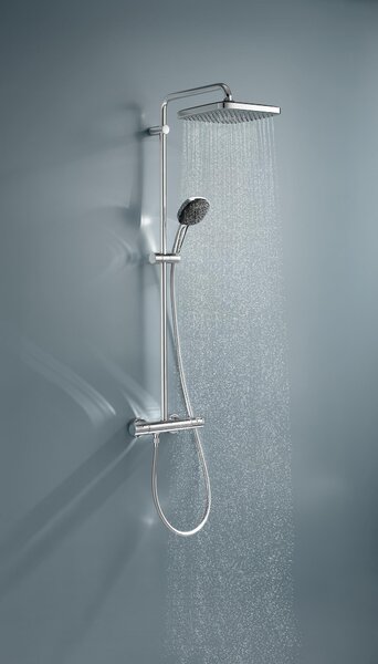 GROHE Vitalio Comfort 250 - Sprchový systém s termostatem na zeď, chrom 26696001